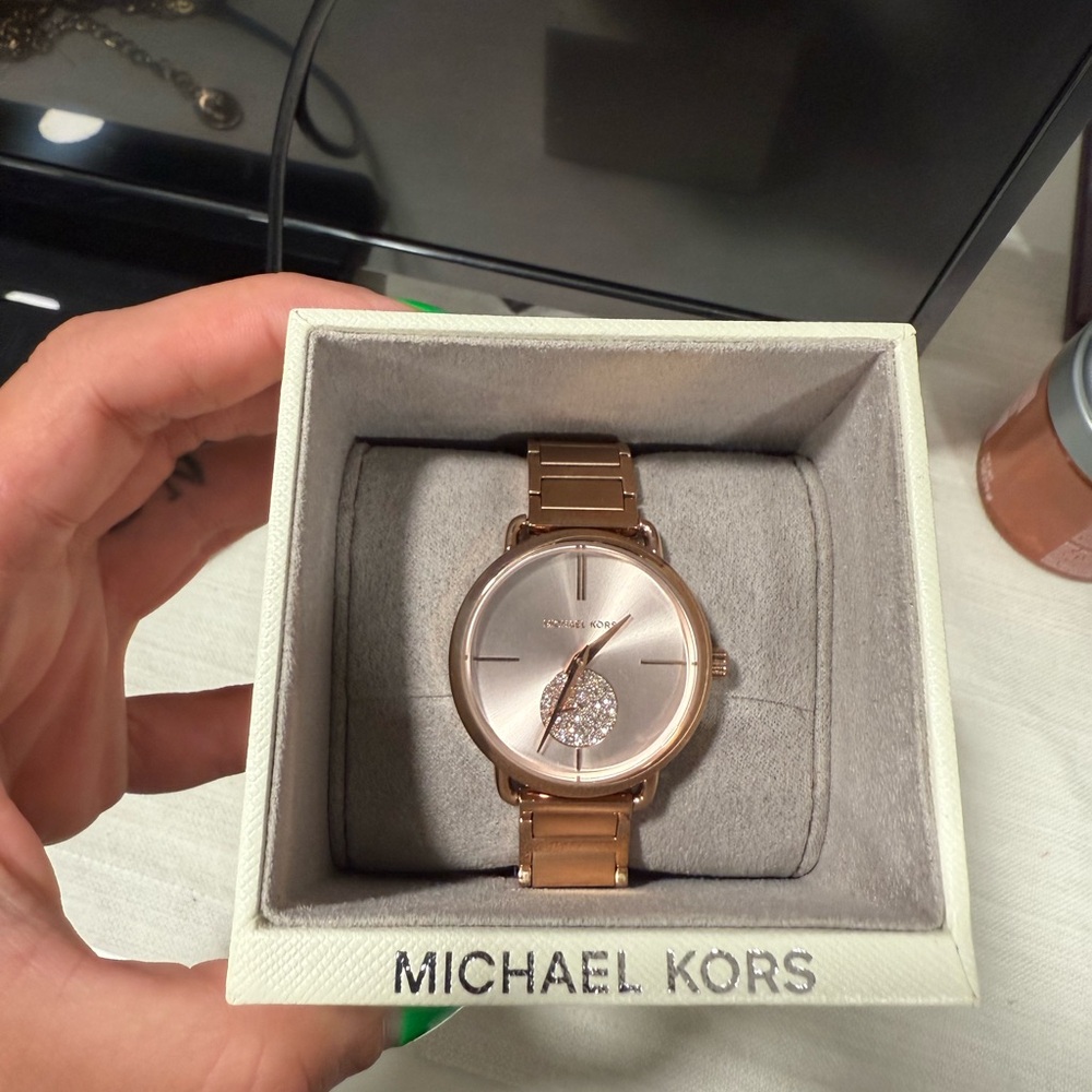 Michael Kors Rose Gold Bracelet Watch